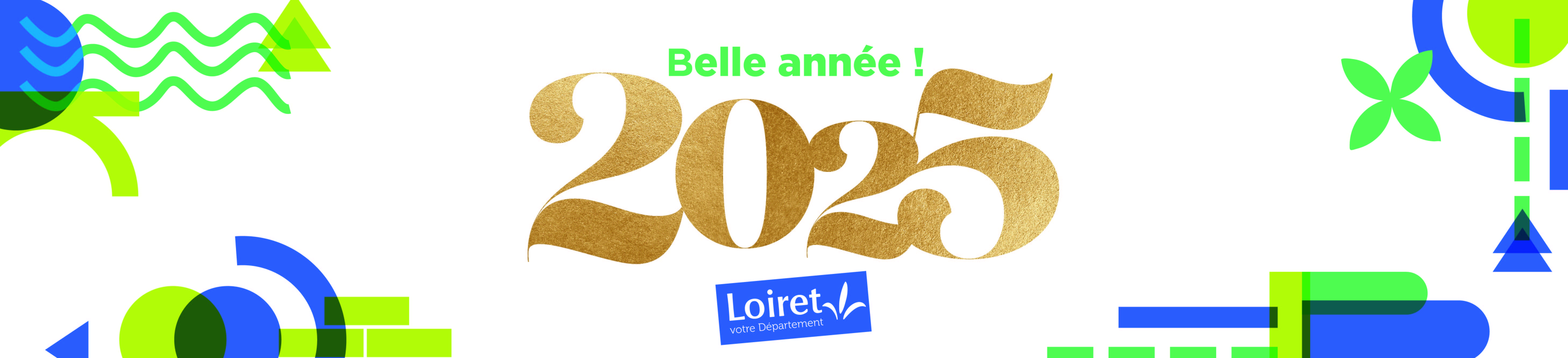 Le Loiret vous souhaite une belle année 2025 