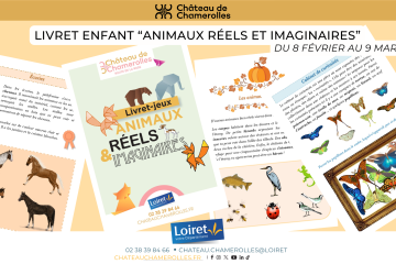 Children's booklet "real and imaginary animals"