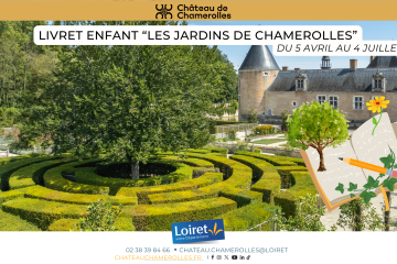 Children's booklet "the gardens of Chamerolles"