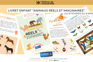 Children's booklet "real and imaginary animals"