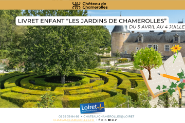 Children's booklet "the gardens of Chamerolles"