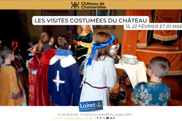 Costumed tours of the castle