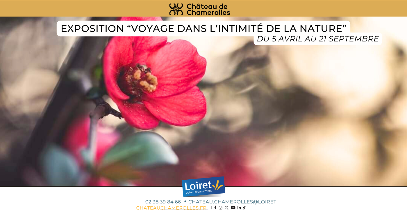 Exposition photographique - "Voyage dans l'intimité de la Nature"