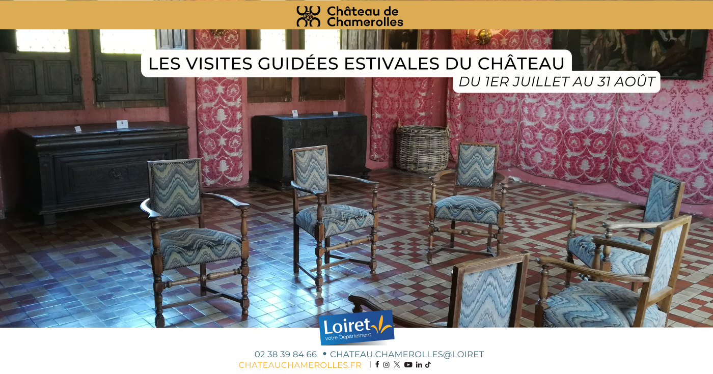 Les visites guidées estivales du château