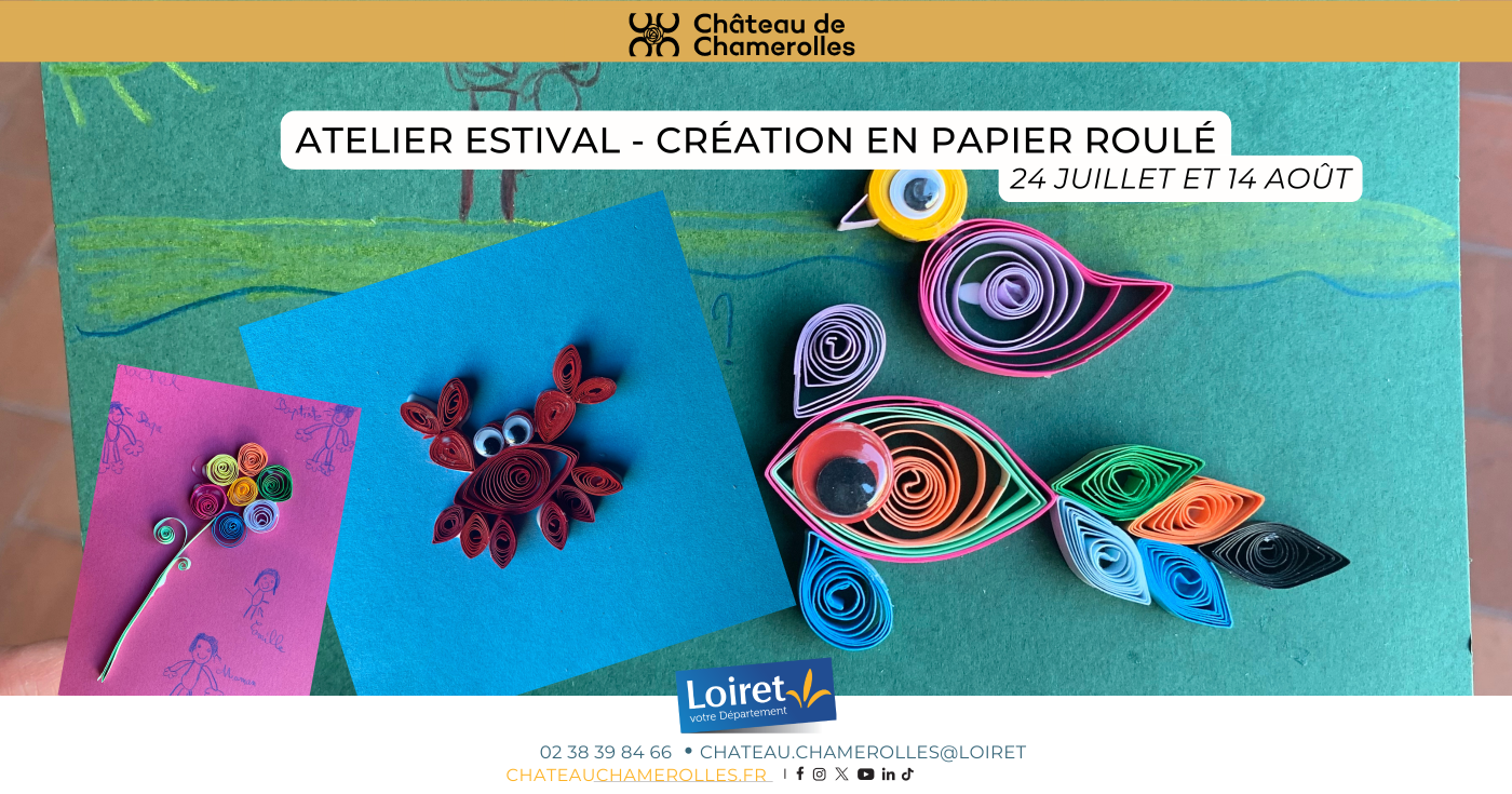 Atelier papier roulé