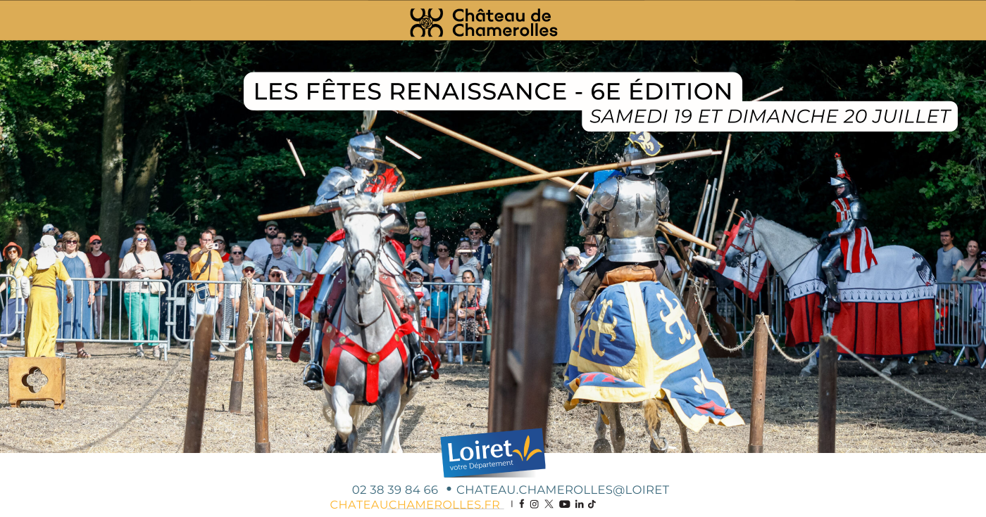 Les fêtes Renaissance de Chamerolles