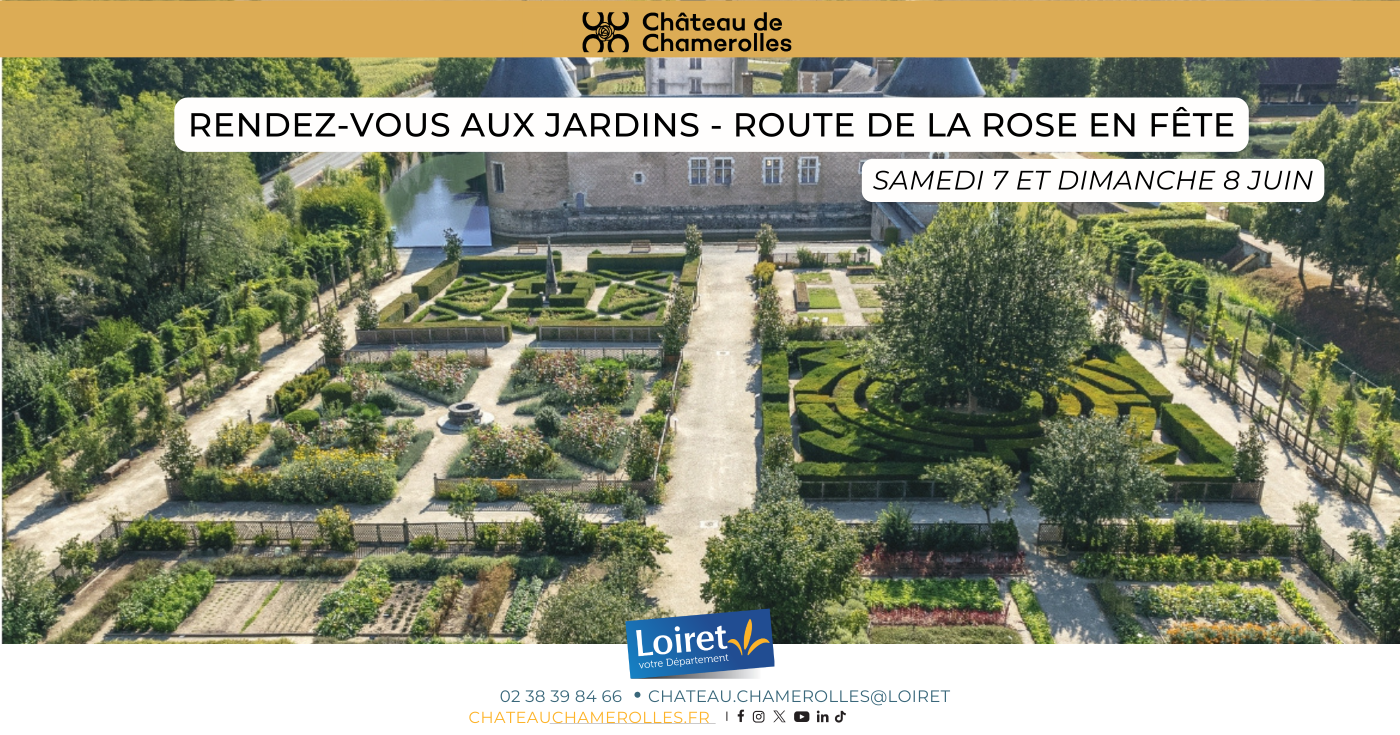 Rendez-vous aux jardins et route de la rose en fête