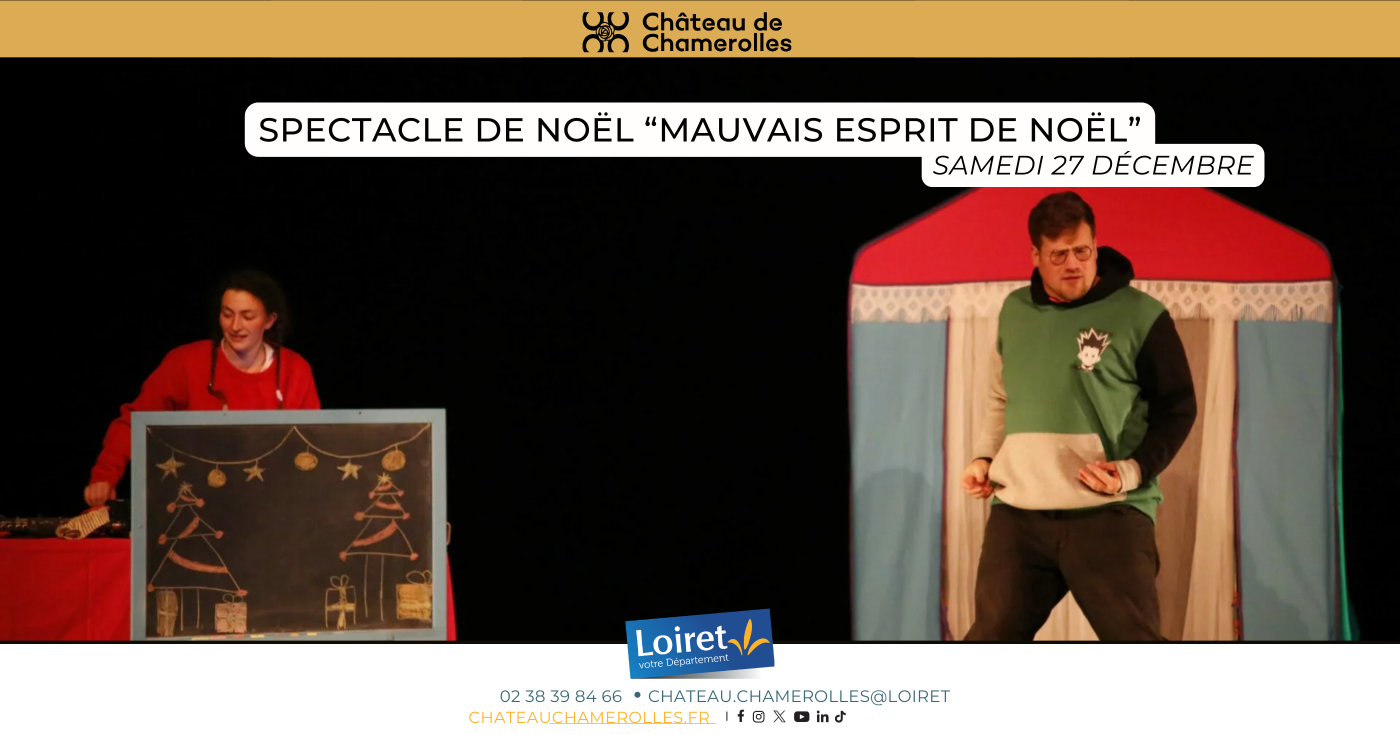 Spectacle de Noël "Mauvais esprit de Noël"